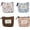 Floral Style, variant on Small Coin Purse, 4 Pack of Cute Patterns Canvas Coin Purse with Smooth Zip Mini Wallet for Storing Coin, Credit Card, ID Card, Keys, Lipstick
