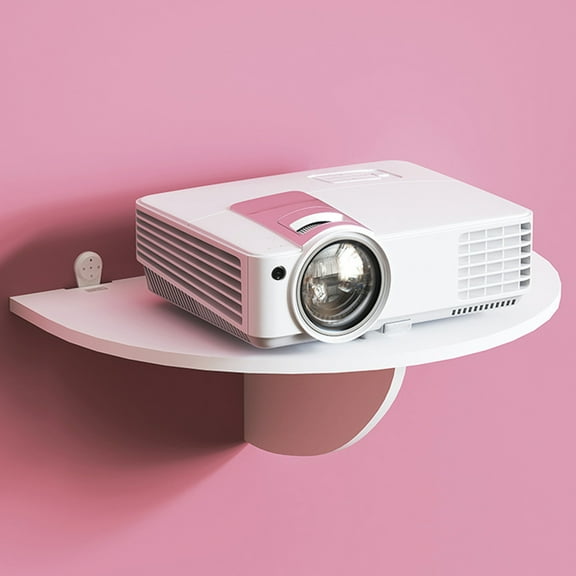 projector storage rack Nail-free Projector Hanging Storage Rack Household Wall Shelf for Organizer