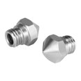 thumbnail image 3 of 3D Printer Nozzle Metal Extruder Nozzle 3D Nozzle 3D Printer Extruder Printer Accessory Replacement for MK10, Stainless Steel, 1.75/1.0mm, 3 of 6