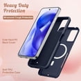 thumbnail image 4 of FRKSMD-for Google Pixel 9 Case/Pixel 9 Pro Case - Compatible with MagSafe Women Girls Cute Magnetic Protective Cover Cool Cat Kawaii Girly Design Heavy Duty Shockproof for Pixel 9/9 Pro Phone Case, 4 of 4