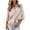 Khaki, variant on Fesfesfes Women Loose Blouse Casual Long Sleeve Shirt Solid Color Lapel Collar Blouse T-shirt Tops Sale Items