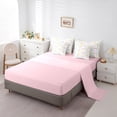 thumbnail image 5 of Feelyou Princess Bow-tie Kids Twin Bedding Sets 7-Piece, Kawaii Love Heart Bedding Comforter Set, Fairy Tale Bowknot Reversible Sheet Sets, Luxury Bedroom Decor, 5 of 8