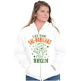 thumbnail image 4 of Smurfette Let The She-Nanigans Begin Zip Hoodie Sweatshirt Women Brisco Brands M, 4 of 5