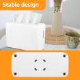 thumbnail image 3 of Countertop Paper Towel Dispenser Visual Hand Towel Dispenser with Side Clear Window Waterproof Countertop Paper Towel Holder Dispenser Practical Napkin Dispenser for Home Hotel, 3 of 10