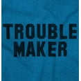 thumbnail image 2 of Trouble Maker Rebel College Party Sweatshirt for Men or Women Brisco Brands 3X, 2 of 6
