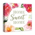 thumbnail image 2 of Creative Products Home Sweet Home Floral 16x16 Canvas Wall Art, 2 of 5