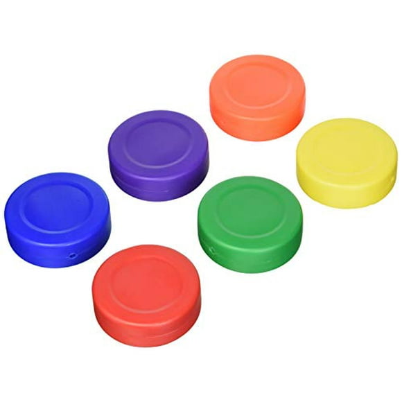 Spectrum Lightweight Hollow Plastic Floor Hockey Pucks (Set of 6)