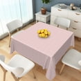thumbnail image 3 of Tchckioa Pink Square Tablecloth for Outdoor Party Decor,Stain Resistant Table Cloth,70x70 Inch, 3 of 6