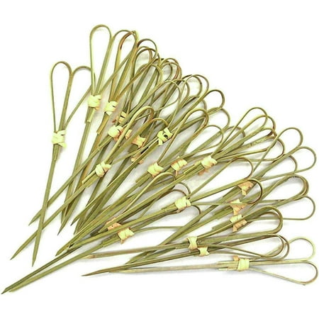 

100 Count of Cocktail Picks Burlywood in Peach Heart Shape