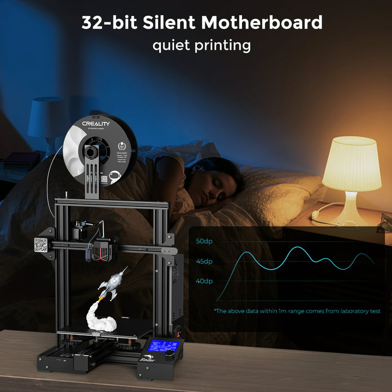 Imprimante 3D Creality Ender 3 Neo avec CR Touch Mise à Niveau Automatique  du lit Extrudeuse entièrement métallique Plate-Forme en Verre au  carborundum Carte mère silencieuse 220x220x250mm : : Commerce,  Industrie et