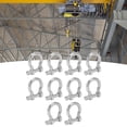 thumbnail image 4 of Anchor Shackle,10Pcs Bow Shackle D Metal D Shackle Bow Shackle High Capacity, 4 of 8