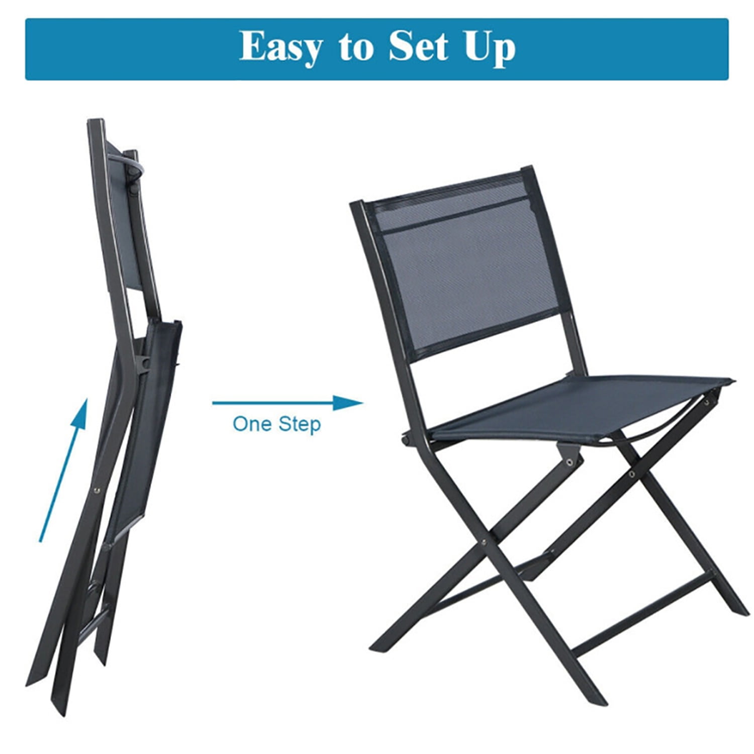 Aimee Lii 3 Pieces Patio Folding Bistro Set for Balcony or Outdoor Space, Wicker Patio Furniture Aimee Lii 3 Pieces Patio Folding Bistro Set for Balcony or Outdoor Space, Wicker Patio Furniture
