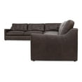thumbnail image 2 of Moe's Home Collection Thurlow Modular Sectional Leather Brown, 2 of 5