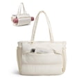 thumbnail image 1 of Bolso Tote BAGSMART Puffer 22L para Mujer con Bolsillo para Vaso de 1182 ml, 1 of 8