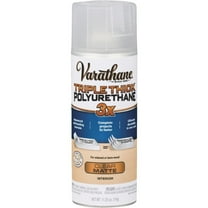 6 PC,Varathane 318289 Triple Thick Polyurethane Spray, Matte, 11.25 Oz Aerosol