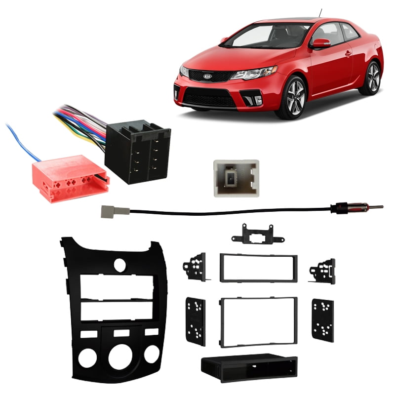 Fits Kia Forte 2010-2013 Factory Stereo to Aftermarket Radio Harness Adapter