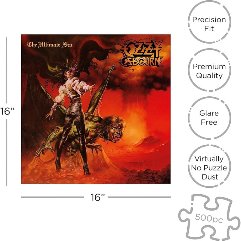 Ozzy Sandesページ Ozzy Osbourne The Ultimate Sin 500 Piece Jigsaw Puzzle
