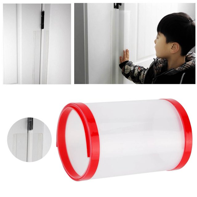 Protector De La Puerta Del Bebé SEGURIDAD Infantil Guardia De Pellizco Con Pegatinas Adhesivas, Diseño Integrado Para Puertas De, Ventanas