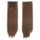thumbnail image 2 of Extensiones de cabello largo con clip, estilo Remy, peluca completamente recta, 2 of 4