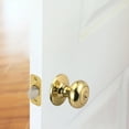 thumbnail image 3 of Design House 753111 Pro Cambridge Entry Door Knob, Polished Brass, 3 of 11