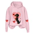 thumbnail image 3 of WCJM Cat Hoodie for Women Women's Valentine's Day Cute Dog Print Hoodie Sweatshirt Long Sleeve Workout Outfits 2026 Women's Hoodies & Sweatshirts, 3 of 4