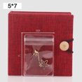thumbnail image 1 of Bolsa de PVC transparente engrosada con autosellado para guardar joyas, pulseras, collares, etc., 1 of 6