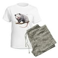 thumbnail image 5 of CafePress - Opossum Possum Animal Women's Light Pajamas - Women's Short Sleeve Print T-Shirt and Pants Light Cotton Pajama Set, 5 of 7