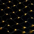 thumbnail image 3 of Net Mesh Lights IP44 200 LED 9.8 x 6.6ft Enchufe a prueba de agua en cadena de luces de hadas con 8 modos de iluminaci贸n Cadena de luces para Bush Xmas Garden Wedding Party, blanco c谩lido, 3 of 6