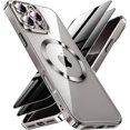 thumbnail image 1 of Funda QiiStar para iPhone 16 Pro Max con privacidad, paquete de 2, 1 of 7