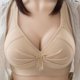 thumbnail image 1 of Women Large size One-Piece Bra Everyday Underwear Solid Color Thin Brapangjing, 1 of 4