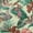 Beige, variant on oneOone Velvet Dusty Teal Green Fabric Floral & Leaves Dress Material Fabric Print Fabric By The Yard 58 Inch Wide