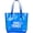 Deep Sea Blue, variant on Cool Things Clear PVC Beach Tote Bag, Sunny Day Yellow