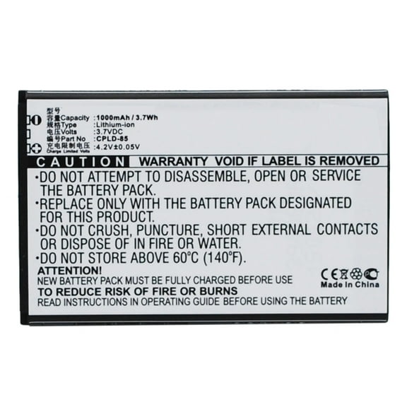 Batteries N Accessories BNA-WB-L3241 Cell Phone Battery - Li-Ion, 3.7V, 1000 mAh, Ultra High Capacity Battery - Replacement for Coolpad CPLD-85 Battery