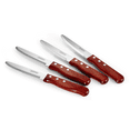 thumbnail image 1 of Tramontina Porterhouse 4-Piece Serrated Steak Knife Set with Polywood Handles, High Carbon Stainless Steel Knives for Kitchen, 1 of 3
