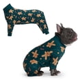 thumbnail image 1 of Pijama para perro Spark Paws Christmas Recovery Traje Gingerbread XL, 1 of 8