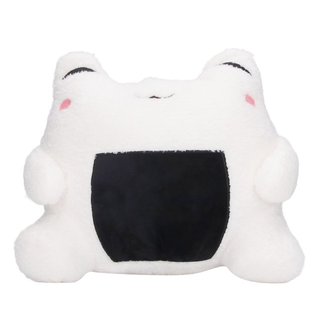 Juguete de Peluche ANGGREK de Bola de Arroz de Felpa Suave para Decoración de Dormir blanco