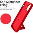 thumbnail image 4 of LAUDTEC Silicone iPhone 14 pro(6.1") case with Stand,Vertical and Horizontal Stand Hand Strap Metal Kickstand Shockproof Case(Red), 4 of 7
