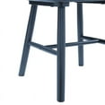 thumbnail image 3 of Dycanpo Windsor Wood Dining Chairs Set of 2 with Spindle Back for Kitchen and Dining Room, Blue, 3 of 11