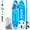 Blue, variant on SLOOSH Inflatable Ultra-Light Stand Up Paddle Board for All Skill Levels with Premium SUP Paddleboard Accessories,Non-Slip Comfort Deck for Youth & Adults