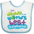 thumbnail image 3 of Inktastic Chiropractor Daddy Boys or Girls Baby Bib, 3 of 4