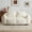 White, variant on Aukfa Faux Fur Loveseat, 25" Deep Seat Giant Bean Bag Sofa for Living Room, White