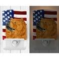 thumbnail image 2 of Carolines Treasures SS4029CNL USA American Flag with Chow Chow Ceramic Night Light 6x4x3" multicolor, 2 of 2