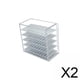 thumbnail image 1 of Soporte para almacenamiento de pestañas,Caja de almacenamiento de pestañas Acrílico 5 capas Injerto,Estuche para almacenamiento de extensiones de pestañas a prueba de roturas,Contenedor de, 1 of 10