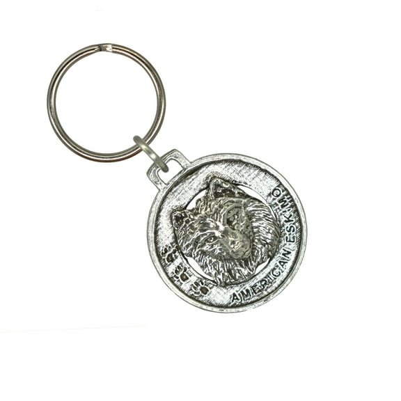 Amstaff Terrier Dog Keychain, AmStaff, Staffy, Staffordshire, Canine, AKC, Pewter, Keys, Key Fob, Key Chains, Over 100 Dog Designs Available, Made in the USA, Creative Pewter Designs. D012KC