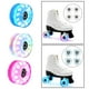 thumbnail image 2 of 1 Pieza de Ruedas para Patines de Ruedas de 58 mm X 32 mm, Ruedas Luminosas para Patines de Cuatro Ruedas, Ruedas Iluminadas de Color Rosa, 2 of 5