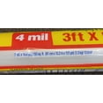 thumbnail image 6 of Warp Brothers 3ft. X 50ft. 4 Ml Clear Plastic Sheeting 4ch350-c, 6 of 7