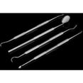 thumbnail image 5 of Kit de herramientas dentales de acero inoxidable de 4 piezas para dentistas, juego de raspadores de dientes para uso personal y profesional, 5 of 5