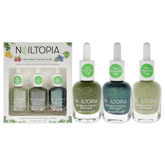 Kit Nailtopia 0.41 oz Ride Or Die 0.41 oz Loverboy 0.41 oz Pickle My Fancy 3 Pc