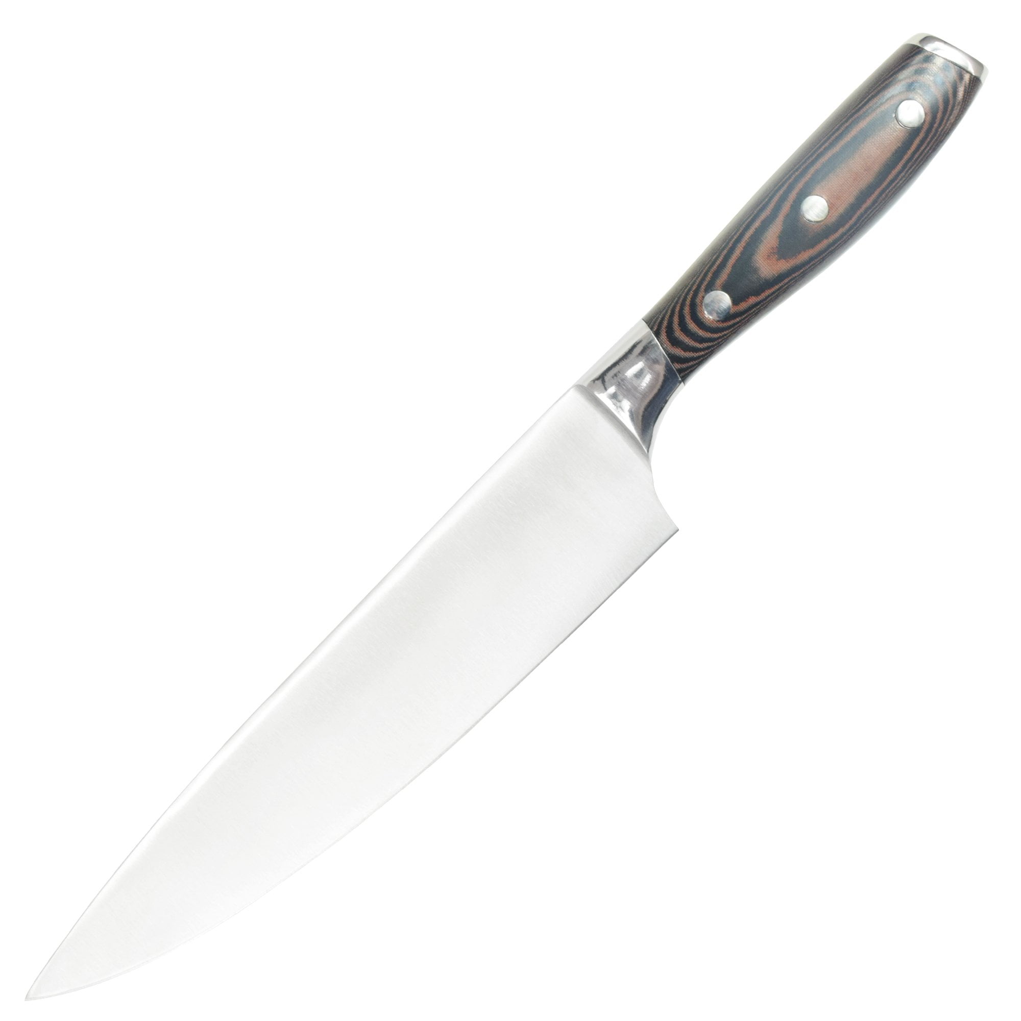 Stainless Steel Chef Knife, Elegant Wood Handle Professional 8inch Chef Knife