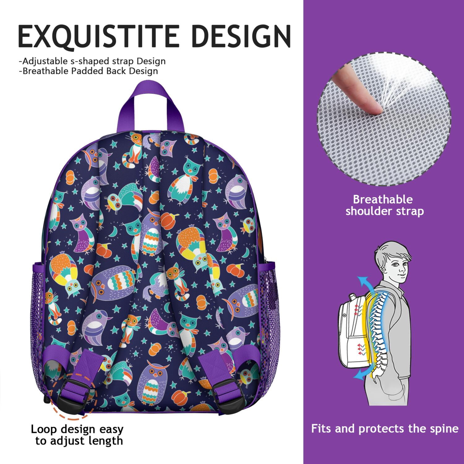 Vintage Puppy Backpack - Ergonomic & Comfortable for All-Day Wear